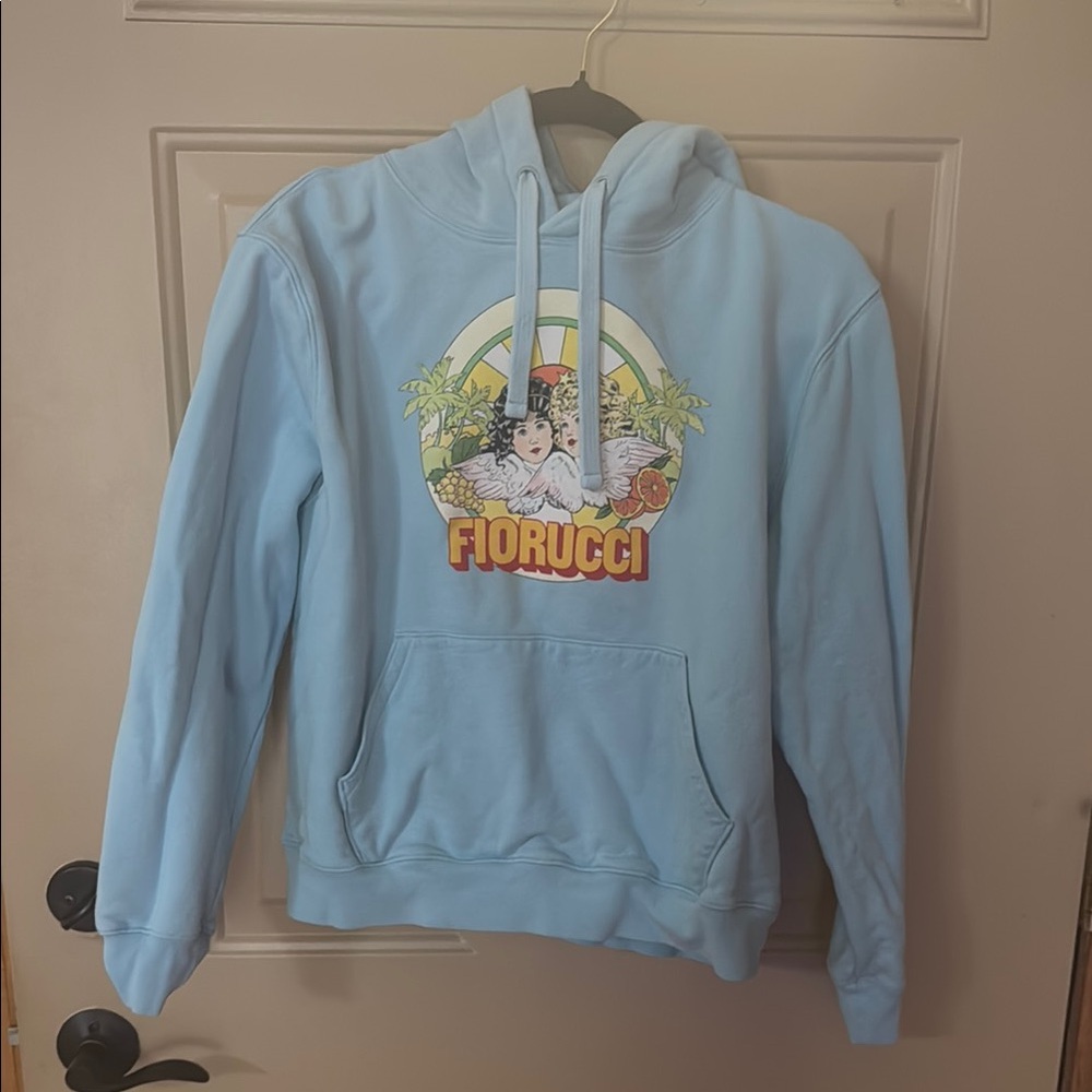 Fiorucci Light Blue Hoodie